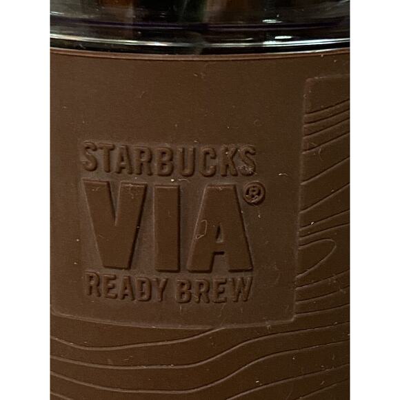 Starbucks VIA Ready Brew Swirl Tumbler by BODUM Switzerland Pump & Swirl 16 oz - Picture 2 of 10